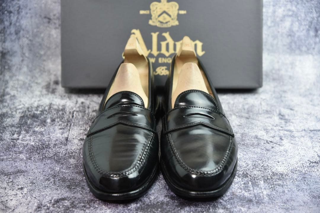 コード バン ローファー ｜革靴買取で紳士靴[Alden Penny loafers]を買取しました。