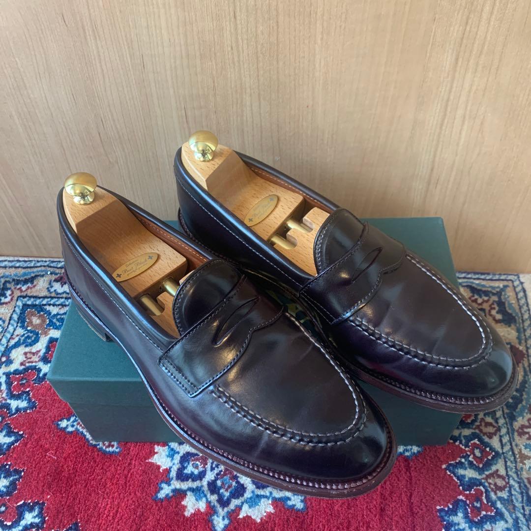 コードバン ローファー ｜革靴買取で紳士靴[Alden Coin loafers]を買取しました。
